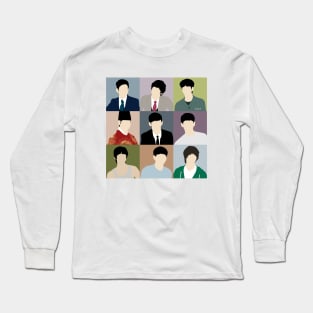 Kim Soo-hyun Fan Art Long Sleeve T-Shirt